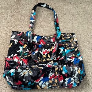 Vera Bradley Splash Floral Tote Bag